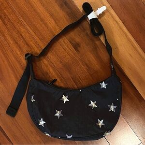 Baggu Small Nylon Crescent Bag Stars